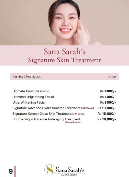 Skincare service 1